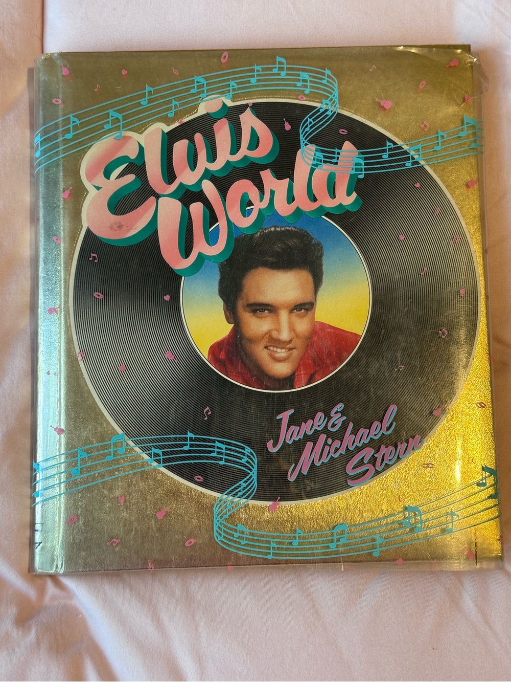 Vintage 1987 Hardcover Elvis World 10th anniversary!